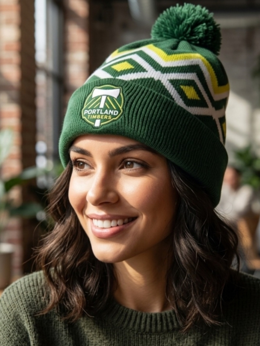 Adidas Portland Timber Fall/ Winter Pom Beanie Adult